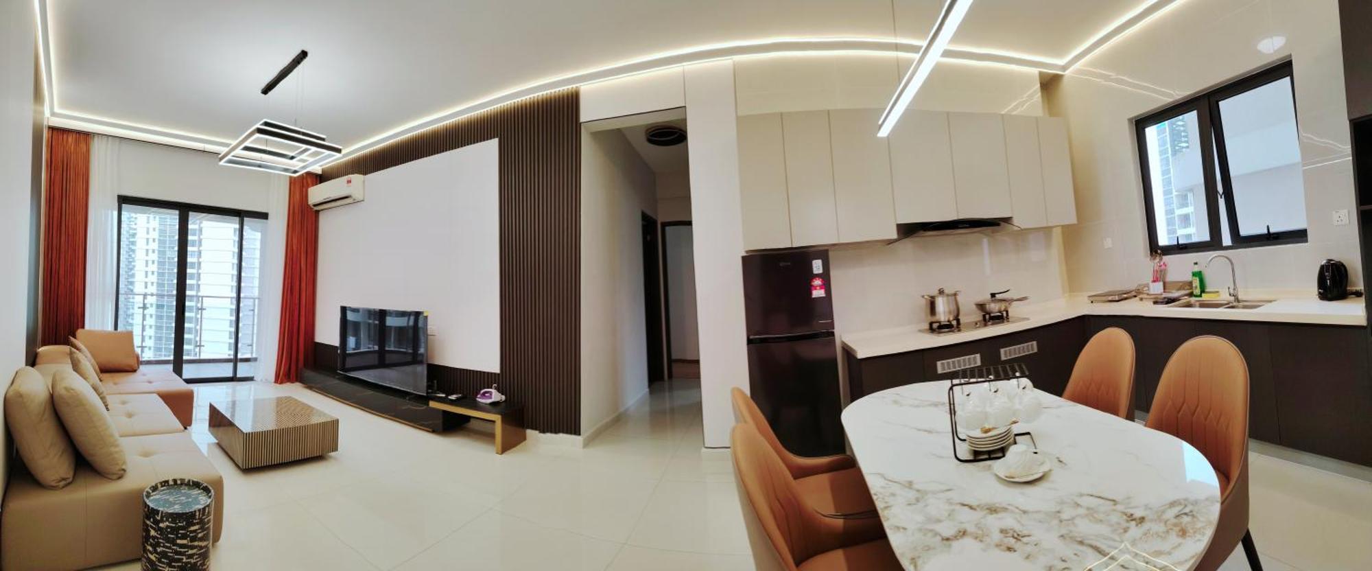 Deluxe 3 Bedroom Garden View Apartment